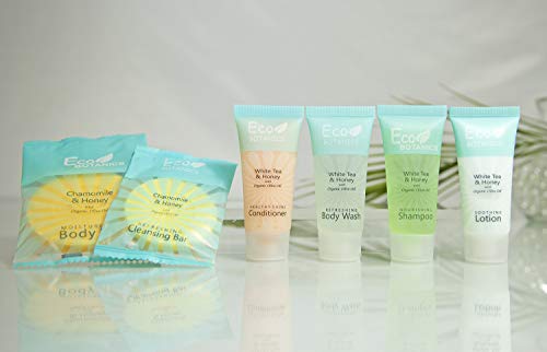 Eco Botanics Travel-Size Hotel Cleansing Soap, 0.5 oz (Case of 250)