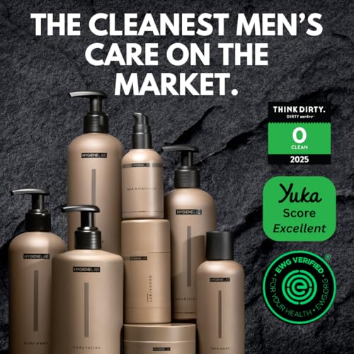 Natural Mens Body Wash - Ultra Hydrating & EWG Verified, Sulfate-Free & Paraben-Free (10 oz)